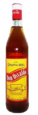 GRAPPA MIEL DON OSVALDO 930 ML.