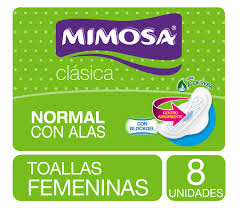 TOALLA MIMOSA  NORMAL C/ALAS*8