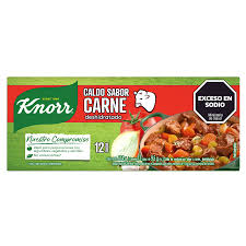 CALDO KNORR VERDURA CARNE GALLINA*24