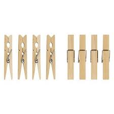 PALILLOS DE MADERA  *12