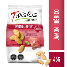 TWISTOS JAMON 45 GRS.