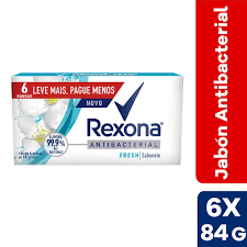 JABON REXONA 84G *6