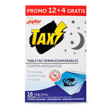 TABLETAS TAX *16