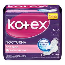 KOTEX NOCTURNAS X8